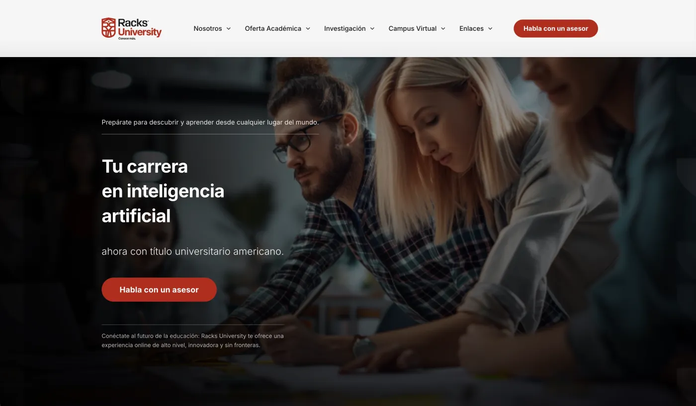 Web de Racks University